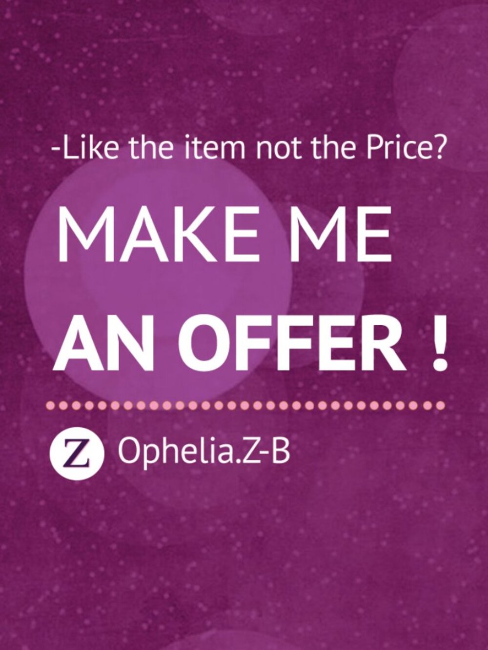 ❤Reasonable offers accepted❤